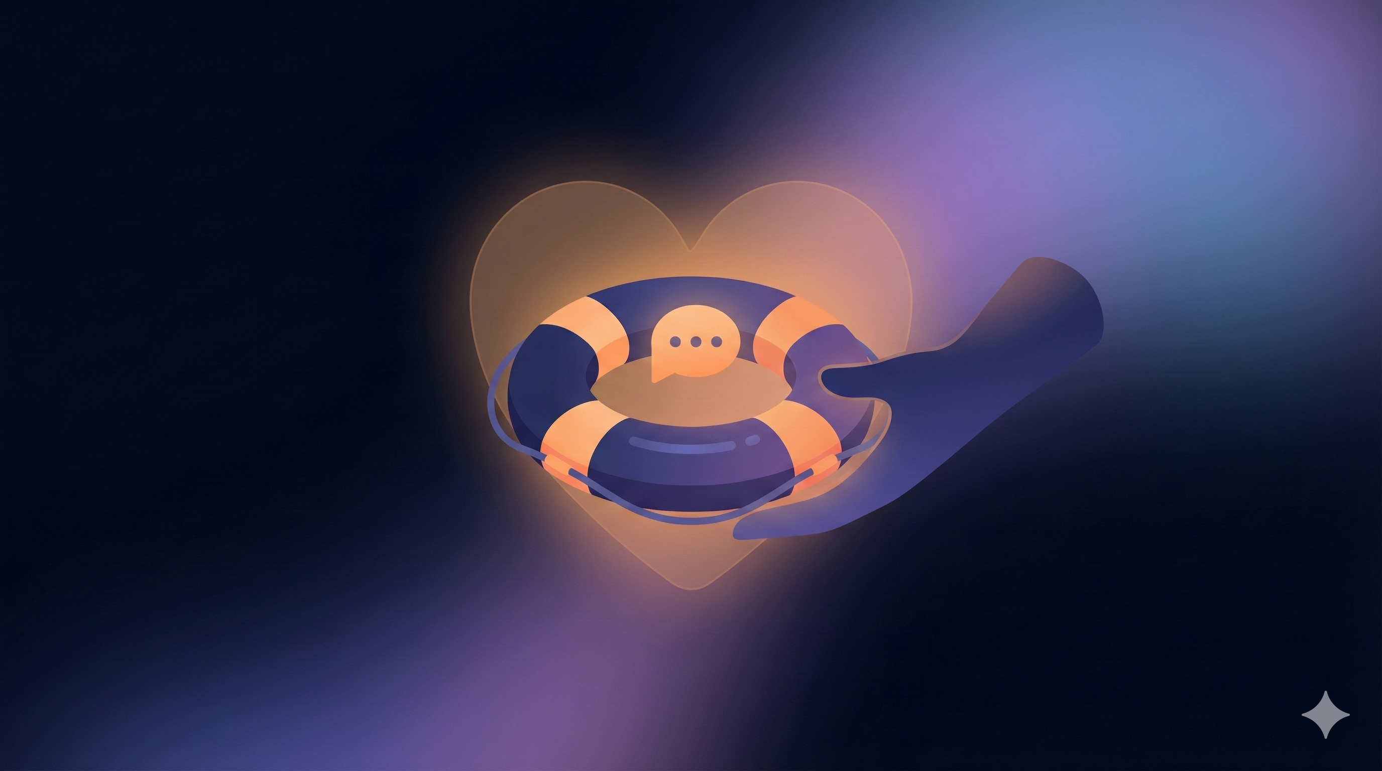 Illustration for Support and contact